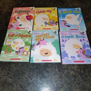 Scholastic Unicorn and Yeti Book Collection - 6 Books
